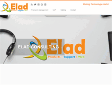 Tablet Screenshot of elad.cc